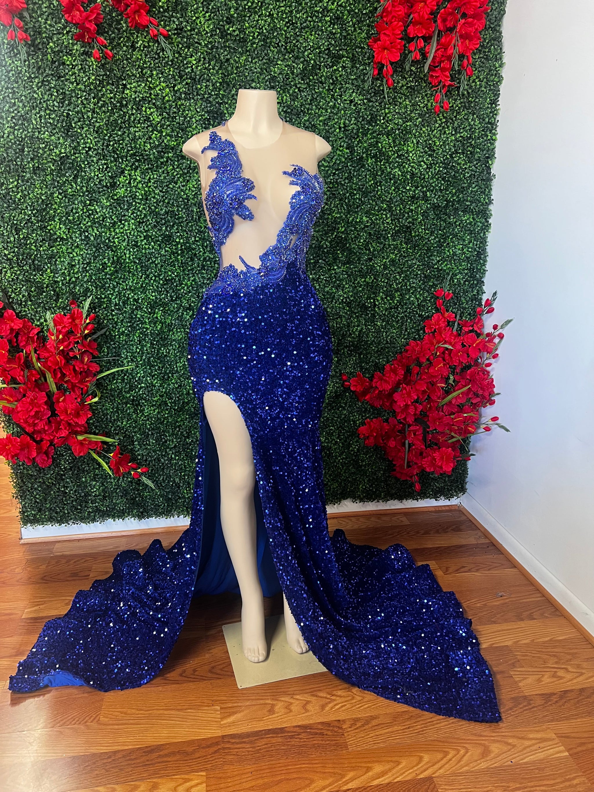 white christmas dresses Chandalier 30123 Long Formal Dress